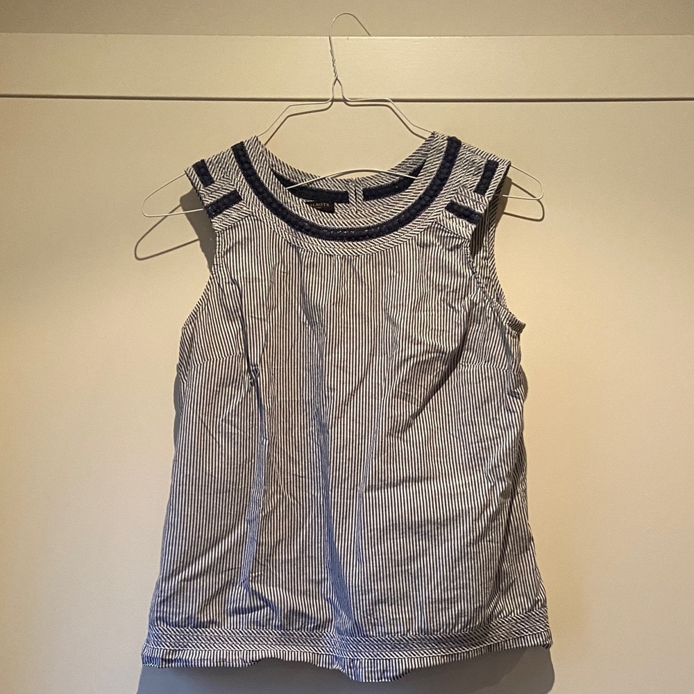 Striped Sleeveless Top